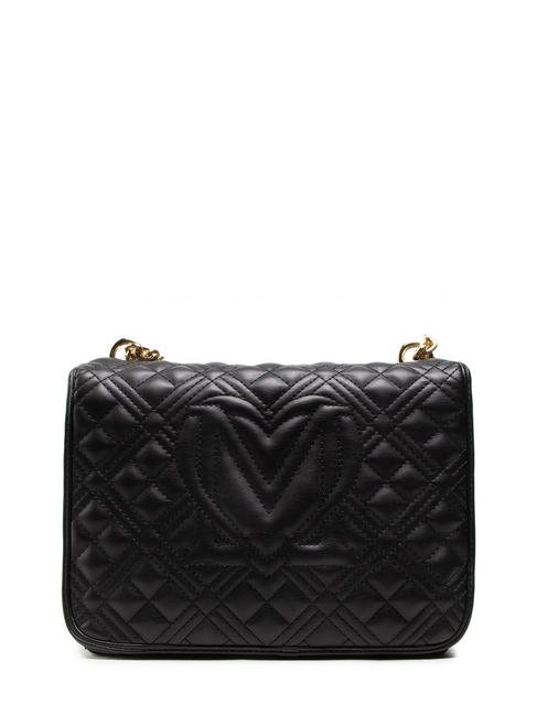 NEW SHINY QUILTED Small bag convertible Black - Women&rsquo;s Bags