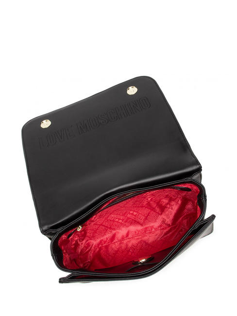 NEW SHINY QUILTED Small bag convertible Black - Women&rsquo;s Bags