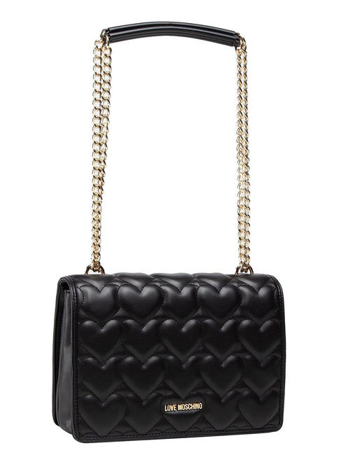 HEART QUILTED Convertible bag Black - Women&rsquo;s Bags