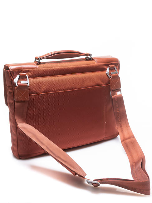briefcase LINK 2, 13&rdquo; PC case, expandable ORANGE - Work Briefcases