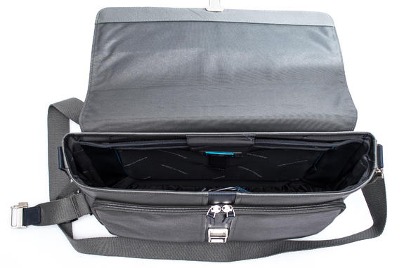 briefcase X1 line. 15.6&rdquo; laptop bag GREY - Work Briefcases