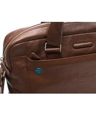 PIQUADRO folder BLUE SQUARE OUT line, 14 "PC holder LEATHER - Work Briefcases - 3