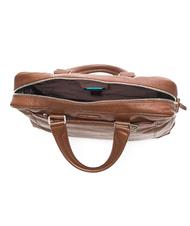 PIQUADRO folder BLUE SQUARE OUT line, 14 "PC holder LEATHER - Work Briefcases - 4