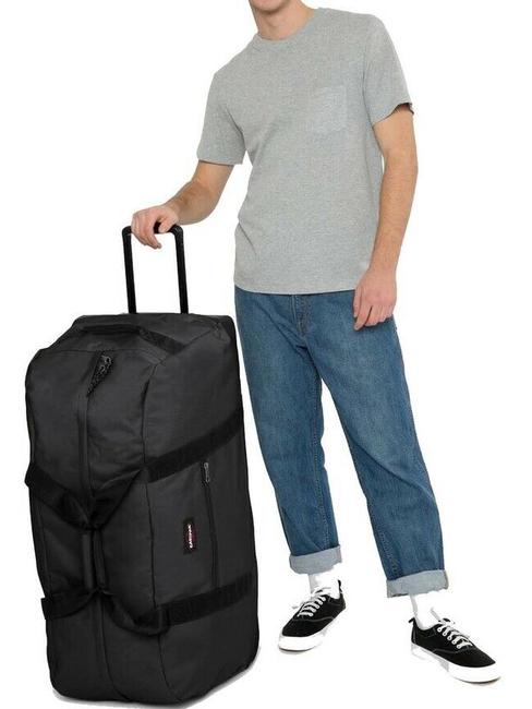 duffel bag with luggage handle CONTAINER 85 BLACK - Duffle bags