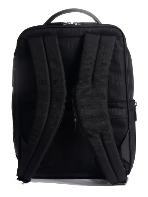 BRIEF 2 laptop backpack and ipad holder in recycled fabric Black - Laptop backpacks