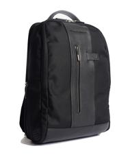 PIQUADRO BRIEF 2 laptop backpack and ipad holder in recycled fabric Black - Laptop backpacks - 3