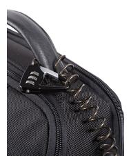 PIQUADRO BRIEF 2 laptop backpack and ipad holder in recycled fabric Black - Laptop backpacks - 5