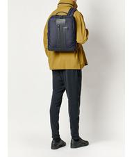 PIQUADRO BRIEF 2 laptop backpack and ipad holder in recycled fabric Black - Laptop backpacks - 9