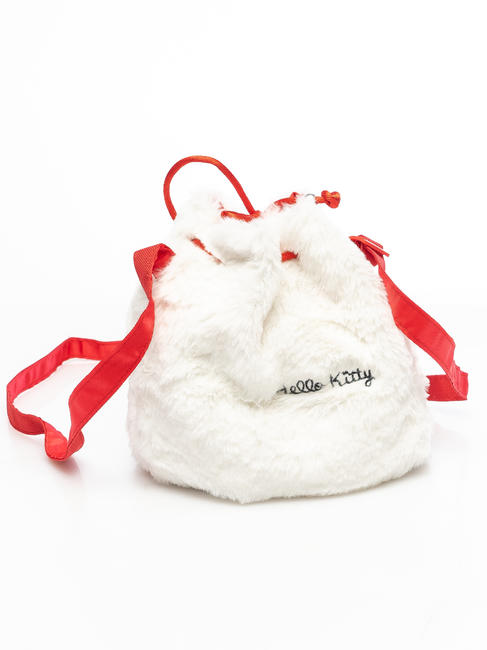 FURRY  Mini bucket with shoulder strap white - Kids bags and accessories