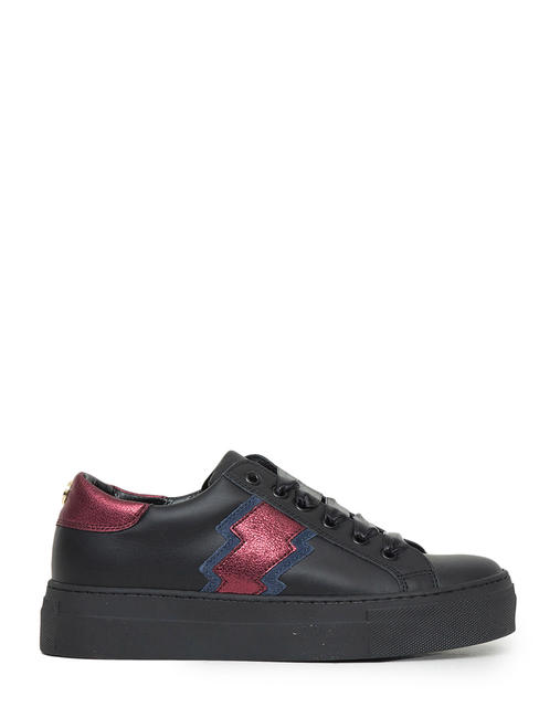 GIULIA FULMINE Leather sneakers multi red - Women’s shoes