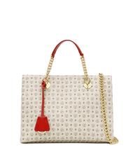 POLLINI Tapiro Handbag; with shoulder strap Ivory / lac - Women’s Bags - 4