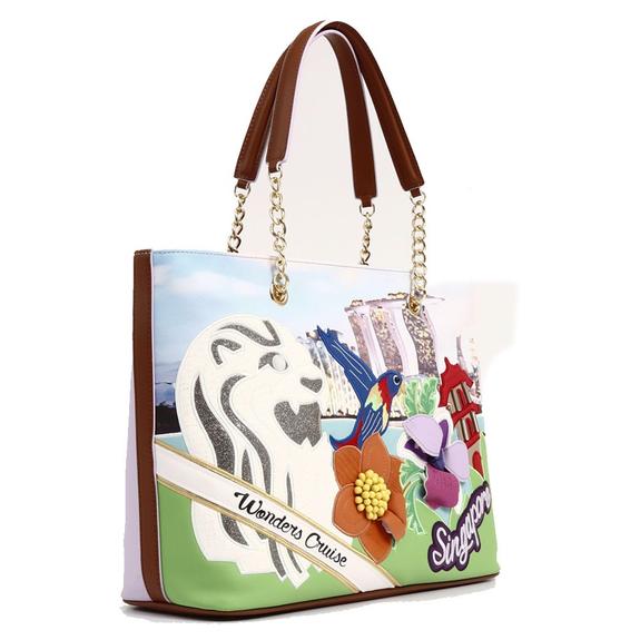 TUA Cartoline SINGAPORE Shoulder bag Black - Women&rsquo;s Bags