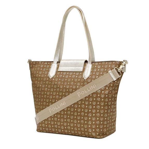 HERITAGE SOFT HERITAGE SOFT Shopping bag, with shoulder strap heritage soft nylon bag brown / gold - Women&rsquo;s Bags