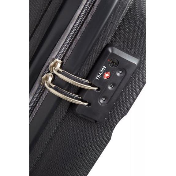 trolley case BON AIR line; hand luggage; ultralight BLACK - Hand luggage