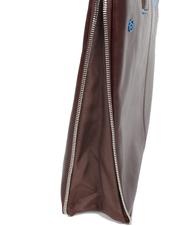 PIQUADRO folder BLUE SQUARE, PC mount 15,6 ", expandable MAHOGANY - Work Briefcases - 4