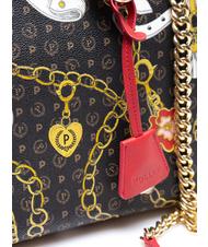 POLLINI HERITAGE PREPPY CLUB handbag Black - Women&rsquo;s Bags - 4