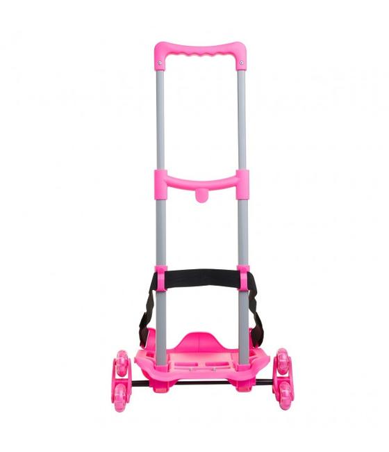 BE BOX Backpack holder trolley BLACK STRIPED FOREST - Backpack trolleys