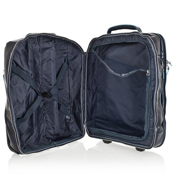 Trolley BLUE SQUARE line, hand luggage, 15 "PC holder blue - Hand luggage