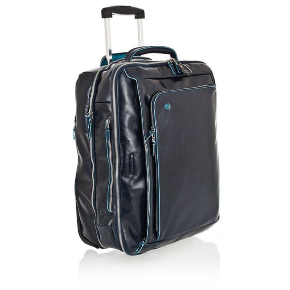 Trolley BLUE SQUARE line, hand luggage, 15 "PC holder blue - Hand luggage