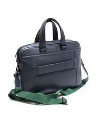 PIQUADRO CAMPIONARIO - USIE 14 "PC / iPad&reg;Air-iPad Pro 9.7 / iPad 11" fixed briefcase blue - Work Briefcases - 2