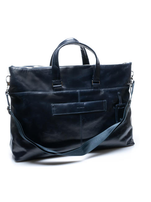 CAMPIONARIO - BLUE SQUARE 15.6 "PC / I-PAD / I-PAD Air fixed briefcase blue - Work Briefcases