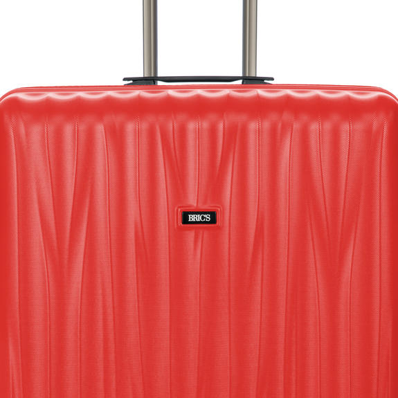 CERVIA Extra large trolley 79cm Red - Rigid Trolley Cases