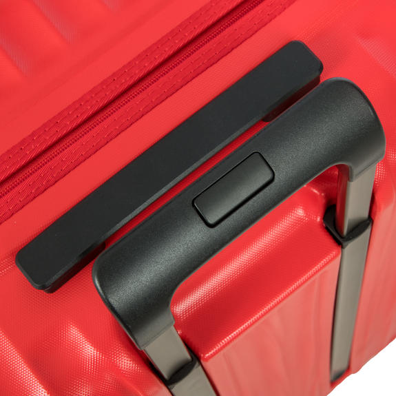 CERVIA Extra large trolley 79cm Red - Rigid Trolley Cases