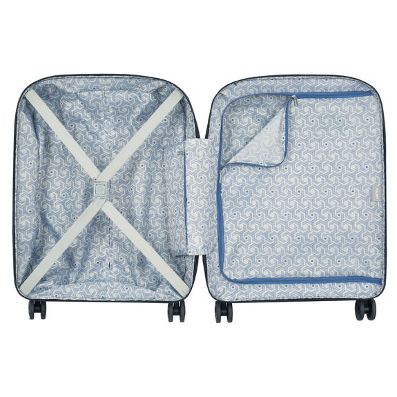 CLAVEL  Slim, ultralight hand luggage trolley Black - Hand luggage