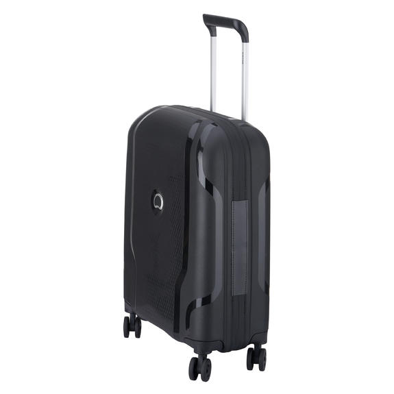 CLAVEL  Slim, ultralight hand luggage trolley Black - Hand luggage