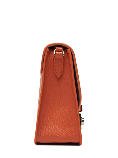 METROPOLIS S METROPOLIS S Mini shoulder bag, in leather tangerine - Women’s Bags