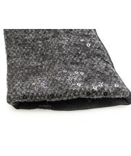 TOSCA BLU guanto party con micropaillette  Black - Gloves - 2