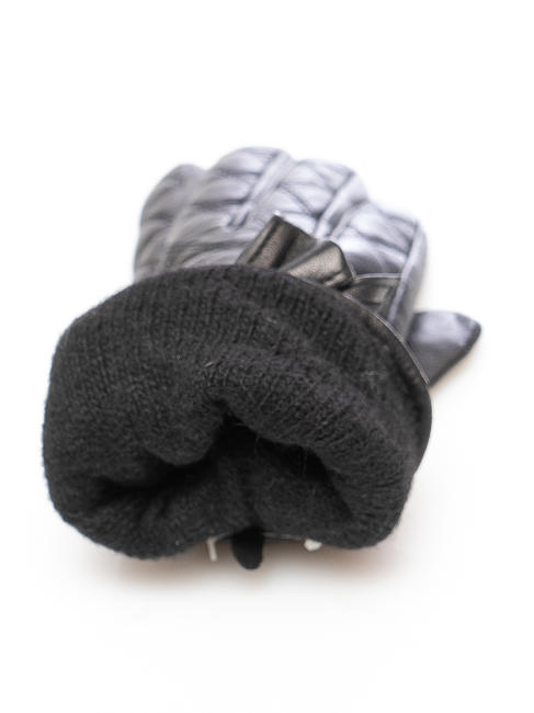 guanto trapuntato  Black - Gloves