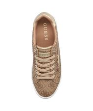 GUESS BECKIE LOGO  Sneakers Beige / Brown - Women’s shoes - 5
