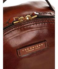 THE BRIDGE PEARL DISTRICT Leather backpack BROWN - Women&rsquo;s Bags - 3