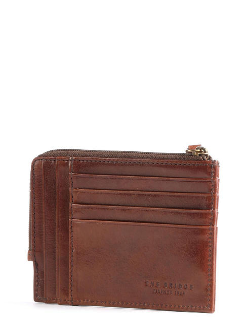 STORY Flat leather wallet BROWN - Men’s Wallets
