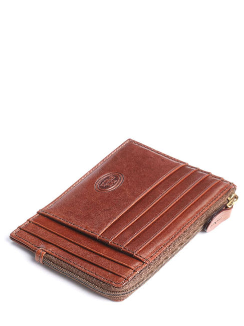 STORY Flat leather wallet BROWN - Men’s Wallets