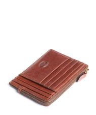 THE BRIDGE STORY Flat leather wallet BROWN - Men’s Wallets - 3