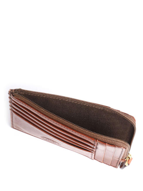 STORY Flat leather wallet BROWN - Men’s Wallets