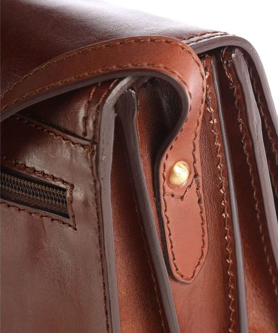 STORY Shoulder postina, in leather BROWN - Women’s Bags