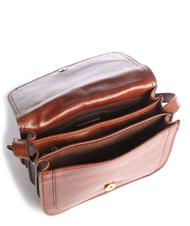THE BRIDGE STORY Shoulder postina, in leather BROWN - Women’s Bags - 4