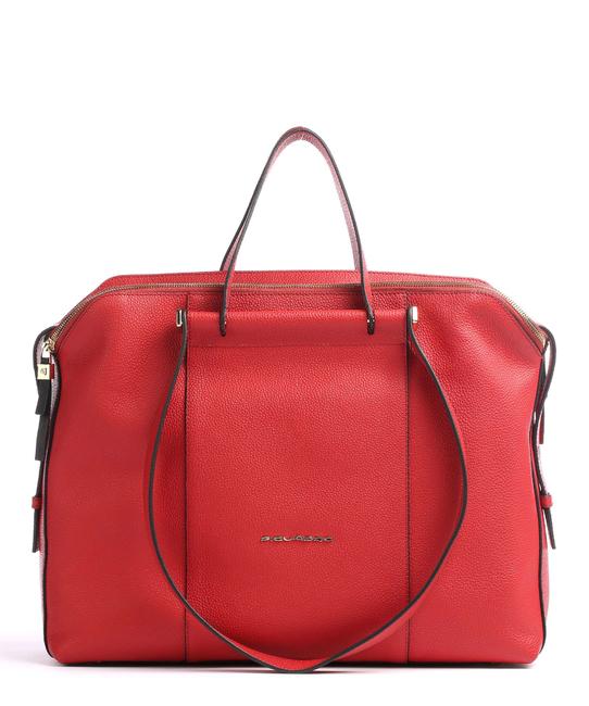 CIRCLE  CIRCLE Multifunctional leather bag RED - Work Briefcases