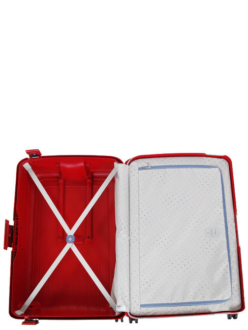 Trolley S'CURE line, extra-large size crismond red - Rigid Trolley Cases