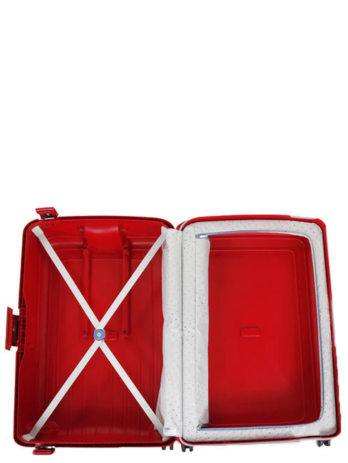 Trolley S'CURE line, extra-large size crismond red - Rigid Trolley Cases