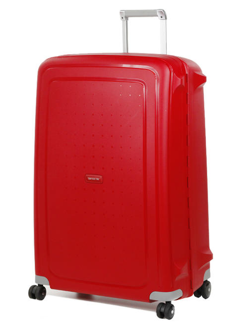 Trolley S'CURE line, extra-large size crismond red - Rigid Trolley Cases