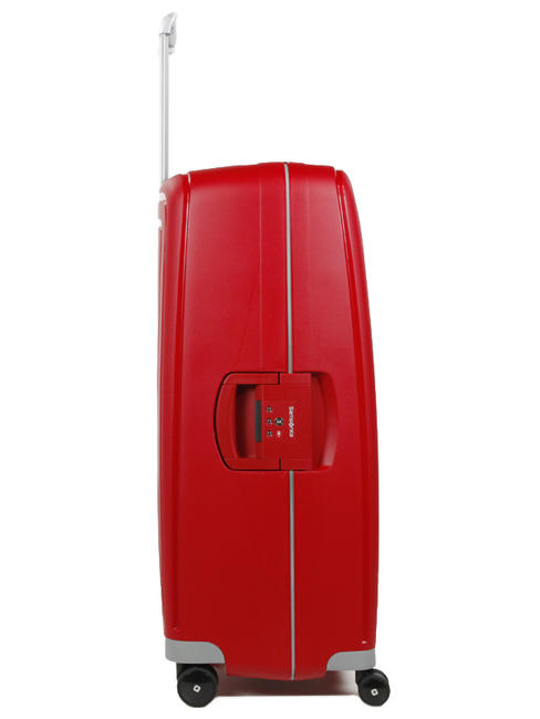 Trolley S'CURE line, extra-large size crismond red - Rigid Trolley Cases