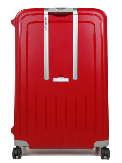 Trolley S'CURE line, extra-large size crismond red - Rigid Trolley Cases