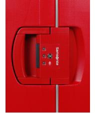 SAMSONITE Trolley S'CURE line, extra-large size crismond red - Rigid Trolley Cases - 7