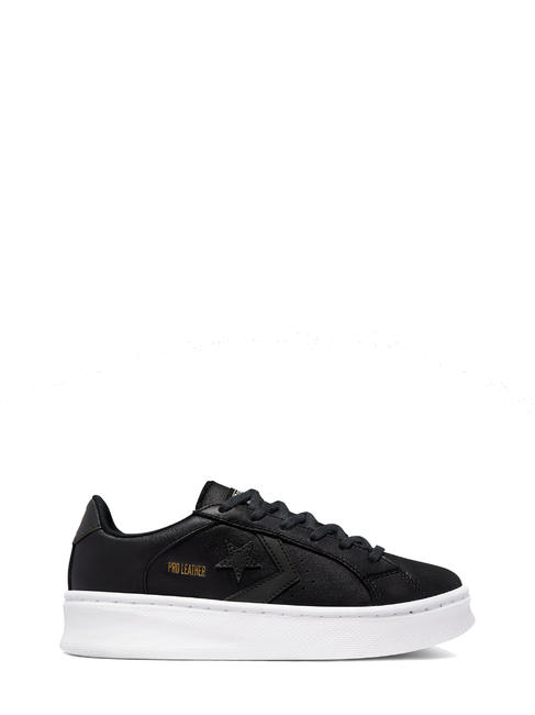 PRO LEATHER LIFT PLATFORM Leather sneakers BLACK / BLACK / WHITE - Unisex shoes