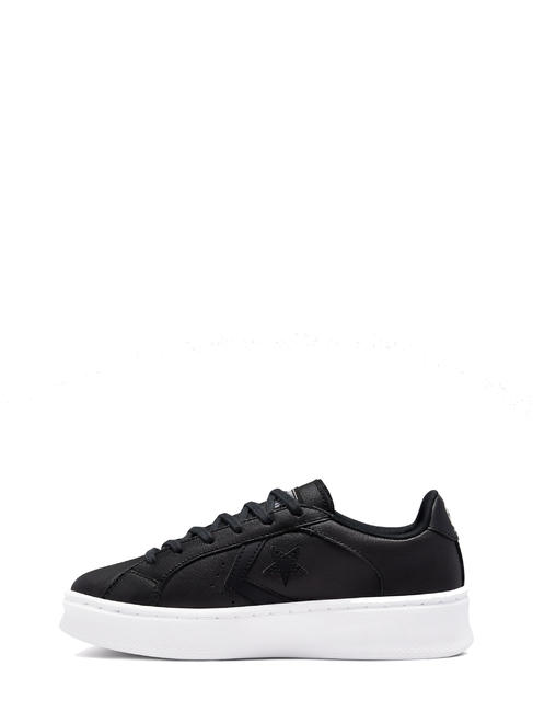PRO LEATHER LIFT PLATFORM Leather sneakers BLACK / BLACK / WHITE - Unisex shoes