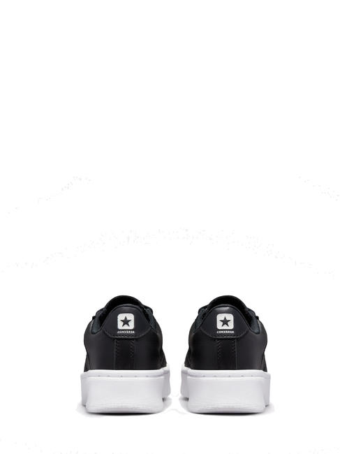 PRO LEATHER LIFT PLATFORM Leather sneakers BLACK / BLACK / WHITE - Unisex shoes